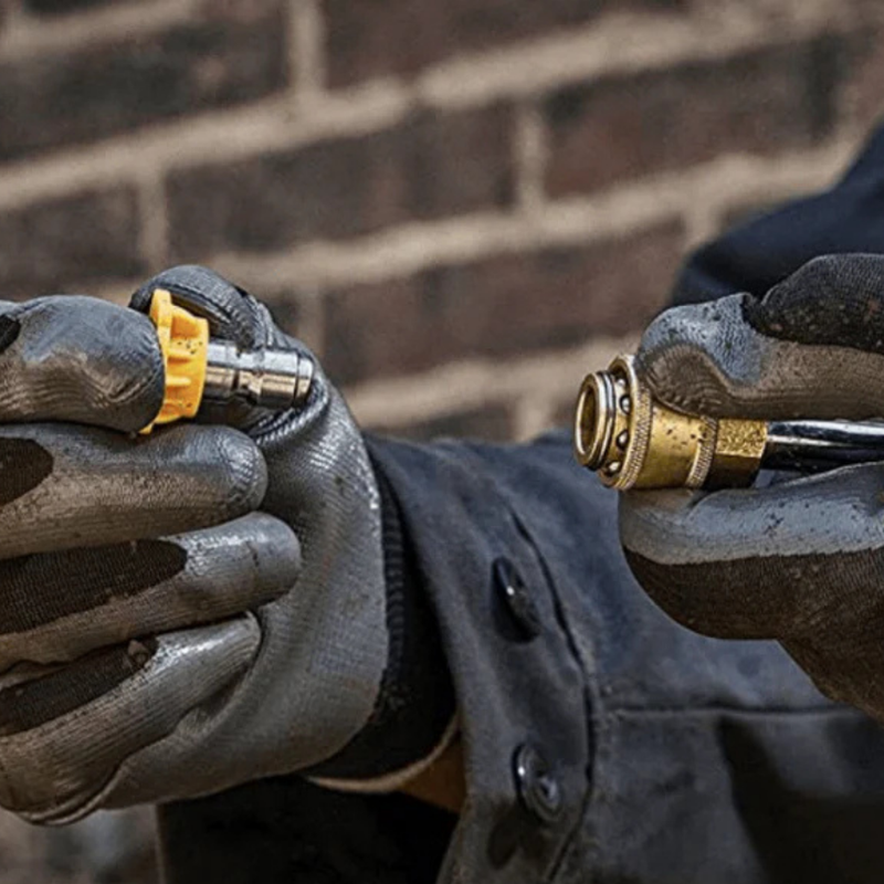 Aparat de spălat cu presiune portabil + kit de accesorii + 2 baterii gratuite de 48V