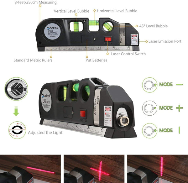 4 in 1 professional multifunctional laser level